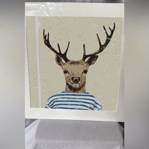 Deer COMES TO LIFE… Funny  Art Print